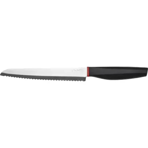 LAMART Nôž na chlieb Yuyo 20 cm / Nerezová čepeľ / ABS silikón rukoväť (42003928)