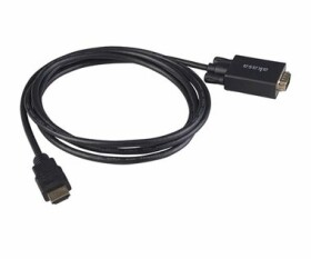 Akasa AK-CBHD26-20BK / kábel HDMI na VGA / FullHD / 60Hz / 2m (AK-CBHD26-20BK)