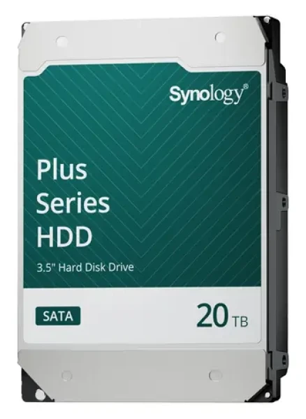 Synology HAT3320 20TB / HDD 3.5" / SATA III / 7 200 rpm / 295 MB/s / CMR / 3y (HAT3320-20T)