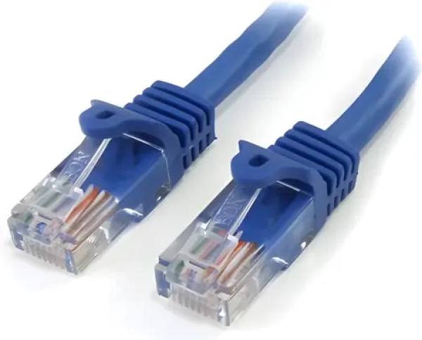 StarTech 45PAT5MBL modrá / Patch kábel / Cat 5e U/UTP / RJ-45 / 5 m (45PAT5MBL)