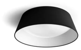 Philips Dawn CL258 čierna / Stropné LED svietidlo / 14W / 1100lm / 3000K / IP20 / O34cm (SKL000388860)