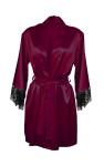 DKaren Housecoat Adelaide Crimson Crimson