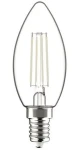 Avide LED žiarovka Filament Candle 6,5 W E14 / Žiarovka / náhrada za 60 W / teplá biela / 806 lm (AWLFC14WW-6.5W)