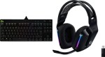Logitech G PRO GX Blue (920-009392) + G733 Lightspeed Czarne (981-000864)