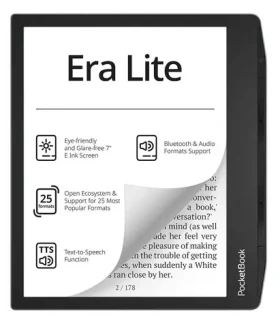 PocketBook Era Lite 710 Stone Green / Čítačka e-kníh / 7" / E-ink / 1264 × 1680 / 16GB / Wi-Fi / BT / USB-C (PB710-9-WW)