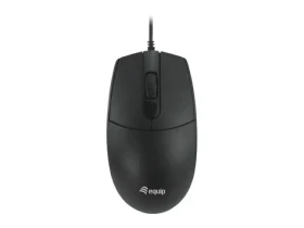 Equip Silent čierna / Drôtová myš / USB-A / 1200 DPI / Tichá / 1,5 m (245117)