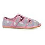 KTR unicorn šedé barefoot papuče 33 EUR