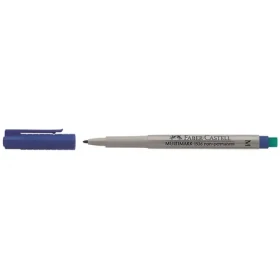 Faber-Castell Multimark M modrá / Popisovač / Nepermanentný / Vodou riediteľný / 10 ks (152651)