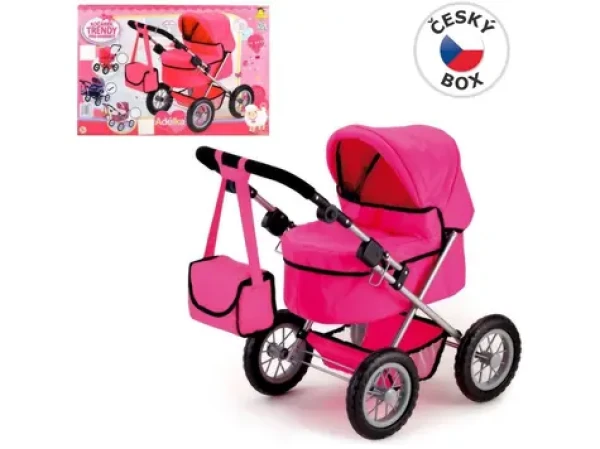 MaDe 74845 Adelka Kočík ružová