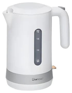 Clatronic WK 3840 biela / Rýchlovarná kanvica / 2200 W / 1.8 l (264845)