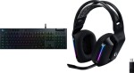 Logitech G815 Romer-G Sprężynujący (920-008992) + G733 Lightspeed Czarne (981-000864)