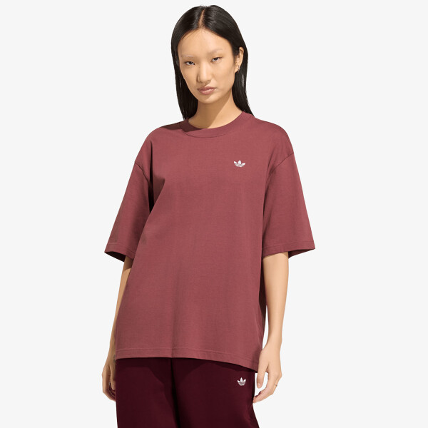 Tričko adidas Essentials Boyfriend T-shirt Quiet Crimson S