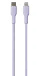 Puro Soft Lavender / Dátový kábel / USB-C - Lightning MFi / 12 W / 1,5 m (PUCAPLTUSBCICONLVD)
