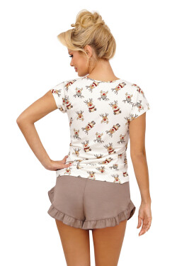 Pyžamo Reni 1/2 béžová - Donna 42