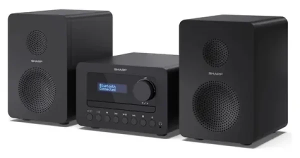 Sharp XL-B514 čierna / Mikrosystém / 40W / FM / BT 5.0 / CD / USB / 3.5mm (XL-B514(BK))