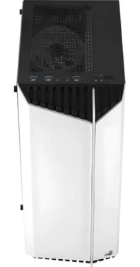 AeroCool Bionic biela / Skriňa / Midi Tower / ATX / RGB / tvrdené sklo / bez zdroja (AEROPGSBIONIC-G-WTV2)