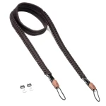 C-ROPE Traveler Dark Coffee / Popruh na fotoaparát / Paracord / 140 cm / nosnosť 40 kg (CRP-TRL-140-DCF)