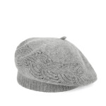 Dámska baretka Cz23365-2 Grey - Art Of Polo UNI šedá
