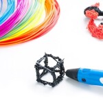 Kruzzel PLA 3D vlákna - filament - VEĽKÁ SADA 30 x 10 m celkom 300 m 19877