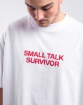 Monkey Studios Tričko Small Talk White S
