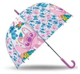 Kids Licensing Stitch ST00085 priehľadný / Detský dáždnik / Skladacie (ST00085)