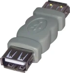 Logo 68041 sivá / Adaptér / USB-A (F) / USB-A (F) (68041)
