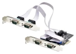 StarTech PCIe karta 4X sériový RS232 / Radič / PCIe x1 / Asix AX99100 (PS74ADF-SERIAL-CARD)