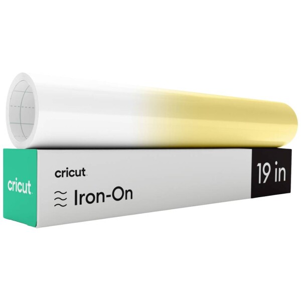 Cricut Iron-On UV Color Change fólie Šírka rezu 30 cm pastelová žltá; 2010178