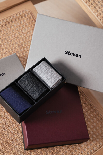 Ponožky Steven art.175/2 Pánske boxy A'3 41-46 mix barev 2 44-46