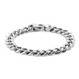 Daniel Wellington Pánsky oceľový náramok Ellipse Cuban Chain DW0040166 20,5 cm