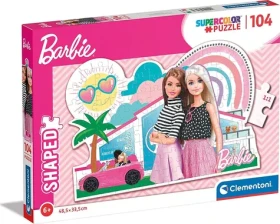 Clementoni 27163 Obrysové puzzle Barbie 104 dielikov