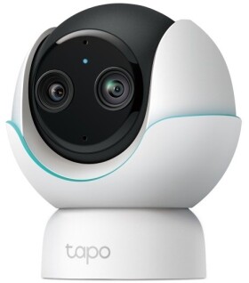 TP-Link Kamera sieciowa na monitorovanie, obracanie, nachylanie, farba, dzień i noc - 2560 x 1440 (szeroki) / 1920 x 1080 (teleObjektív) - 2K, 1080p - Audio - drahtlos - Wi-Fi - Bluetooth 5.0 - H.264 - 5 V