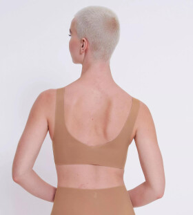 Dámska podprsenka ZERO Feel 2.0 Bralette - BROWN - hnedá 00CM - SLOGGI BROWN XS