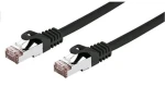 C-tech patchcord Cat6 FTP 0.5 m čierna (8954125014935)