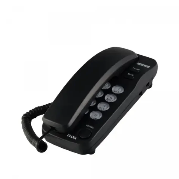 Mescomp MT 518 Diana čierna / Stolný telefón (MT 518 Diana Czarny)