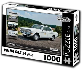 RETRO-AUTA Puzzle č. 78 Volga GAZ 24 (1983)