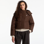 Bunda Calvin Klein Jeans Matte Detachable Slv Short Down Brown Cork M