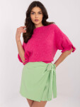 Jumper MI SW 2913.99 fluo ružová jedna velikost