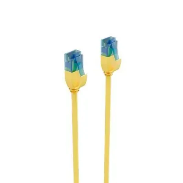 Shiverpeaks Cat6 U/UTP Slim žltá 5m / Patch kábel / RJ-45 / 250 MHz / 1000 Mbit/s (BS08-22052)