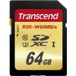 Transcend Ultimate SDXC karta 64 GB Class 10, UHS-I, UHS-Class 3; TS64GSDU3