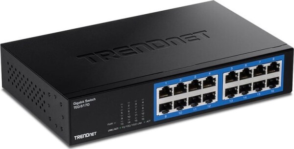 TRENDnet 16-PORT GIGABIT DESKTOP SWITCH 16-PORT GIGABIT DESKTOP SWITCH