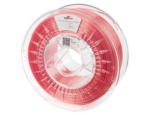 Spectrum PLA SILK filament ružové zlato Rose Gold 1,75 mm 1 kg