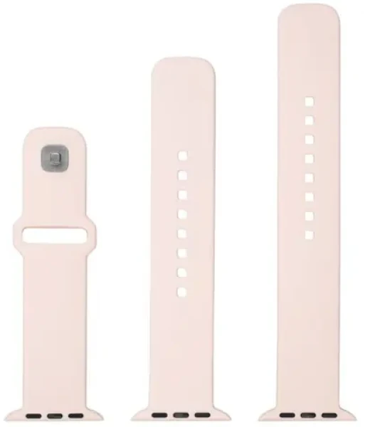 FIXED Set silikónových remienkov Silicone Sporty Strap pre Apple Watch 38/40/41mm ružový (FIXSST2-436-PI)