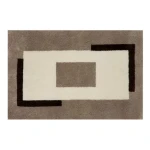SPIRELLA Kúpeľňová predložka ANELA hnedá / 60 x 90 cm / polyester / protišmyková