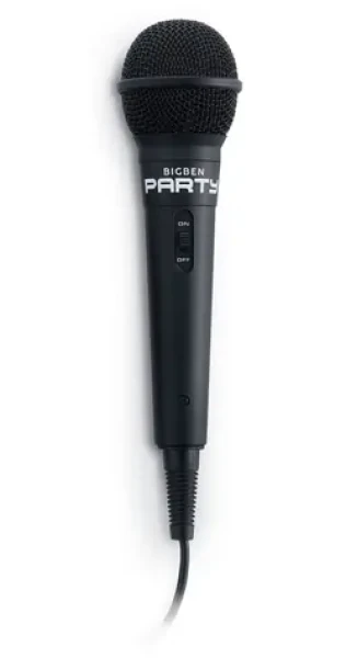 BigBen PARTYMIC Drôtový mikrofón 4 m / 6.3 mm jack (8bpartymic)