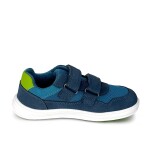 Chlapčenské celoročné barefoot tenisky Bugga SAFI Blue B00201-04 - 28