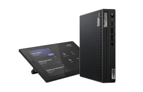 Lenovo ThinkSmart Tiny Kit čierna / Mini PC / Intel Core i3-13100T / 16GB / 256GB SSD / W11 IoT Enterprise (12XH000BMT)