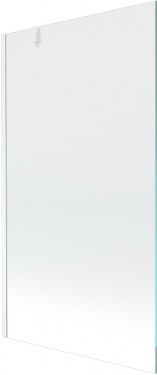 MEXEN/S - Next vaňová zástena FIX 100 x 150, transparent, biela 895-100-000-00-00-20