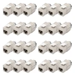 Digitus DN-93617-24 strieborná / Keystone modul / Cat.6a / tienený / 24 ks (DN-93617-24)