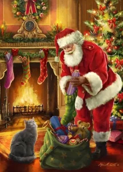 BlueBird Puzzle Santa už dorazil